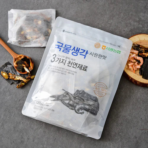 Gukmul Saenggak Refreshing Taste Soup Stock Pack (20g x 6 Sachets)